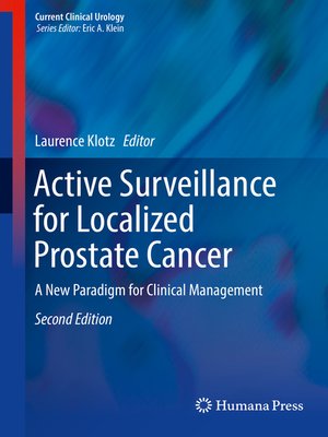 cover image of Active Surveillance for Localized Prostate Cancer